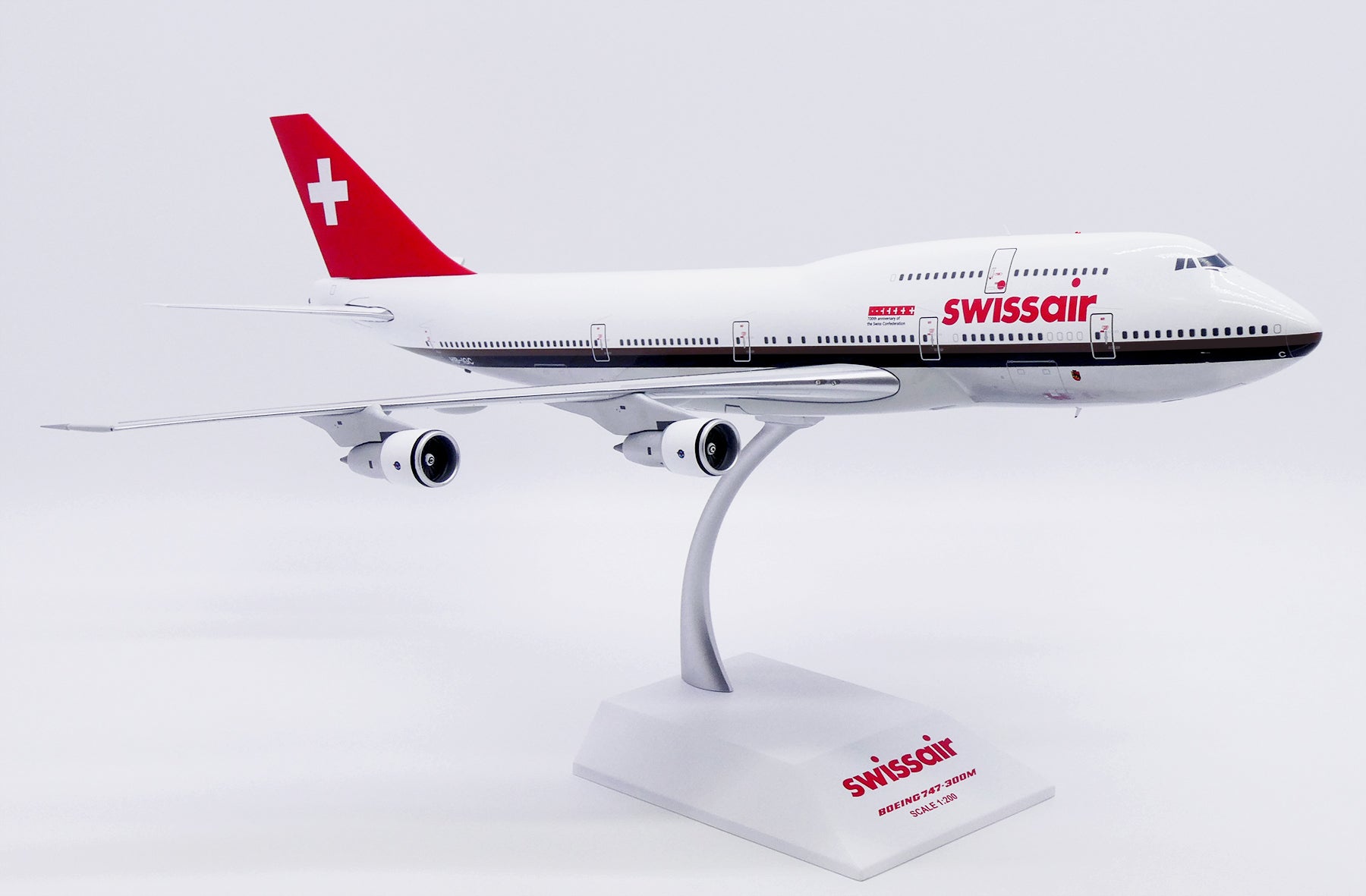 Swissair Boeing 747-300 HB-IGC '700 Jahre Eidgenossenschaft' (XX20527)