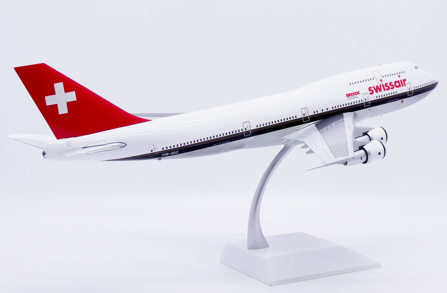 Swissair Boeing 747-300 HB-IGC '700 Jahre Eidgenossenschaft' (XX20527)