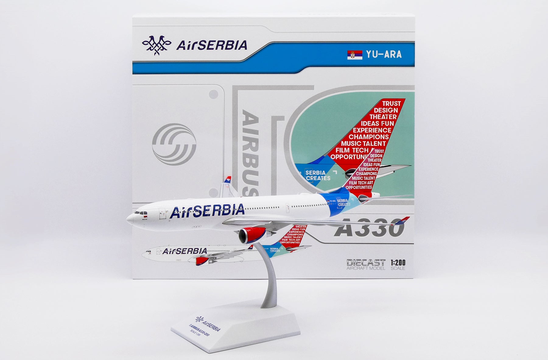 Air Serbia Airbus A330-200 YU-ARA 'Serbia Creates' (XX20598)