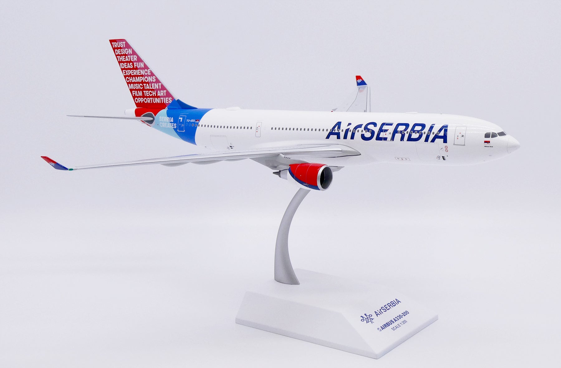 Air Serbia Airbus A330-200 YU-ARA 'Serbia Creates' (XX20598)