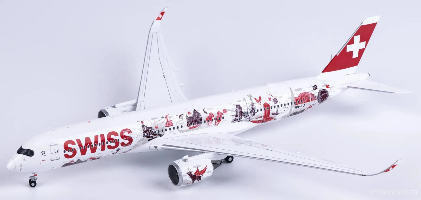 SWISS Airbus A350-900 HB-IFA 'Wanderlust / Delivery Flight Edition' (XX20747)