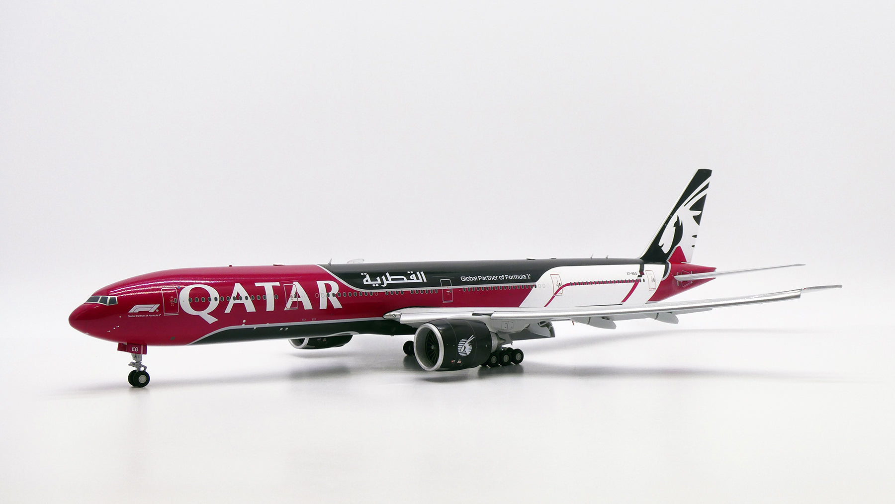 Qatar Airways Boeing 777-300ER A7-BEG 'Formula 1 / Flaps Down' (XX20874F)