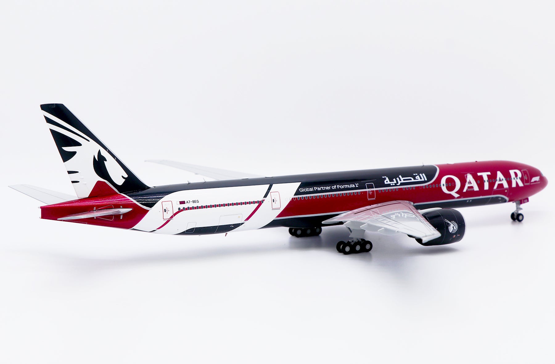 Qatar Airways Boeing 777-300ER A7-BEG 'Formula 1' (XX20874)
