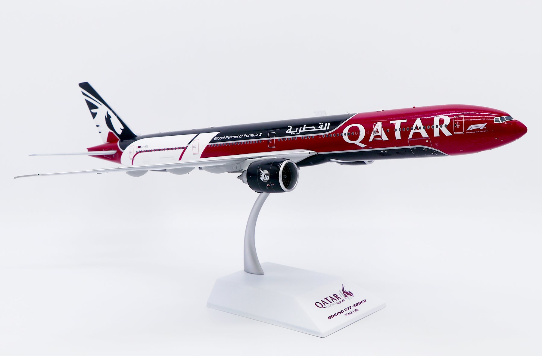 Qatar Airways Boeing 777-300ER A7-BEG 'Formula 1' (XX20874)
