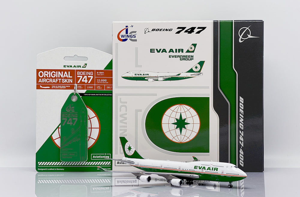 EVA Air Boeing 747-400 B-16411 'with Aviationtag' (XX40110)