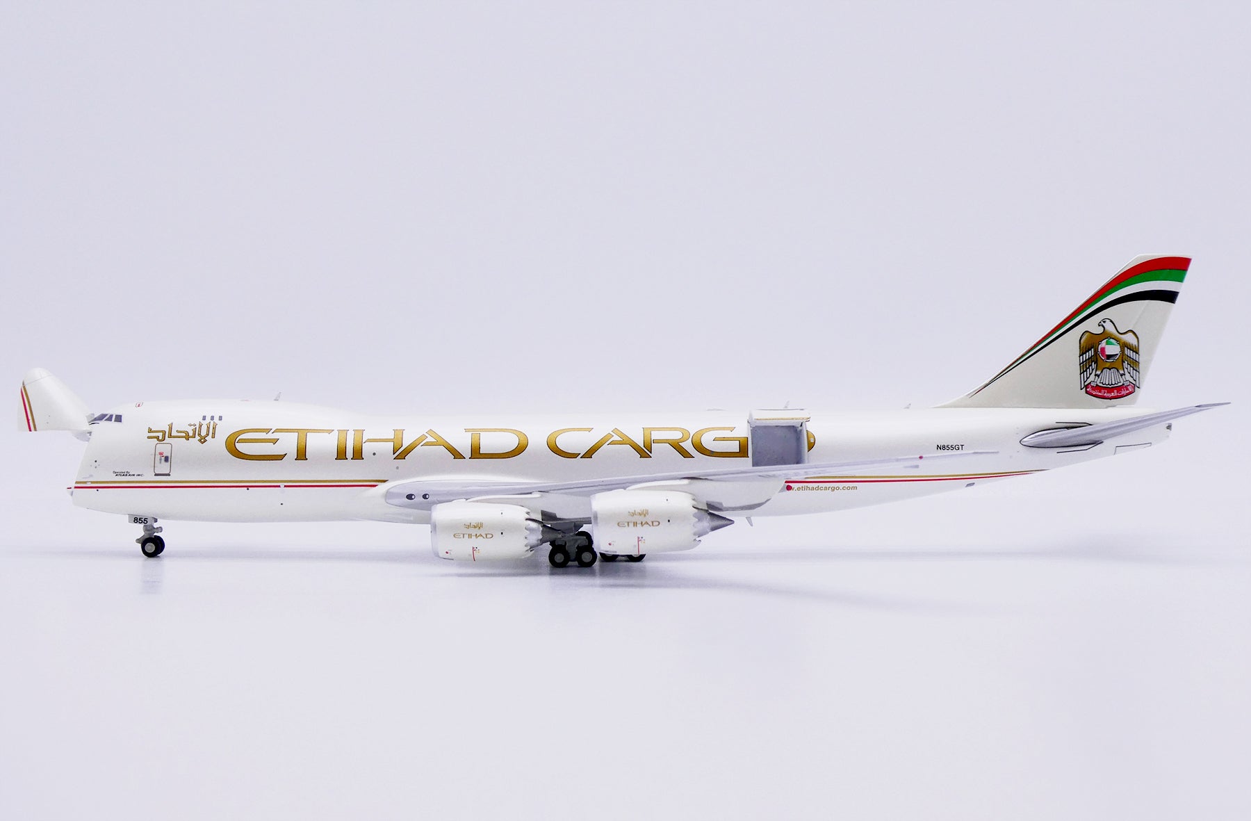 Etihad Cargo Boeing 747-8F N855GT 'interactive series / operated by Atlas Air' (XX40159C)