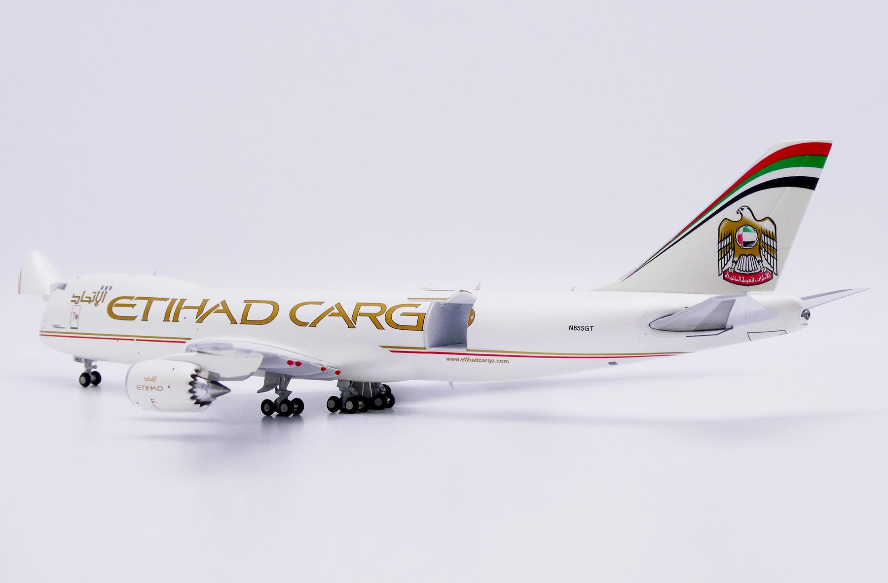 Etihad Cargo Boeing 747-8F N855GT 'interactive series / operated by Atlas Air' (XX40159C)