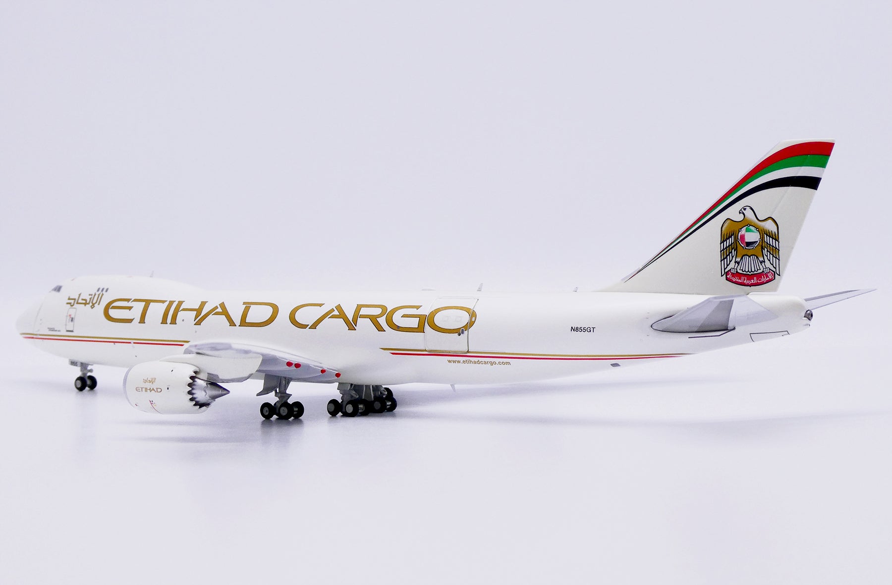 Etihad Cargo Boeing 747-8F N855GT 'interactive series / operated by Atlas Air' (XX40159C)