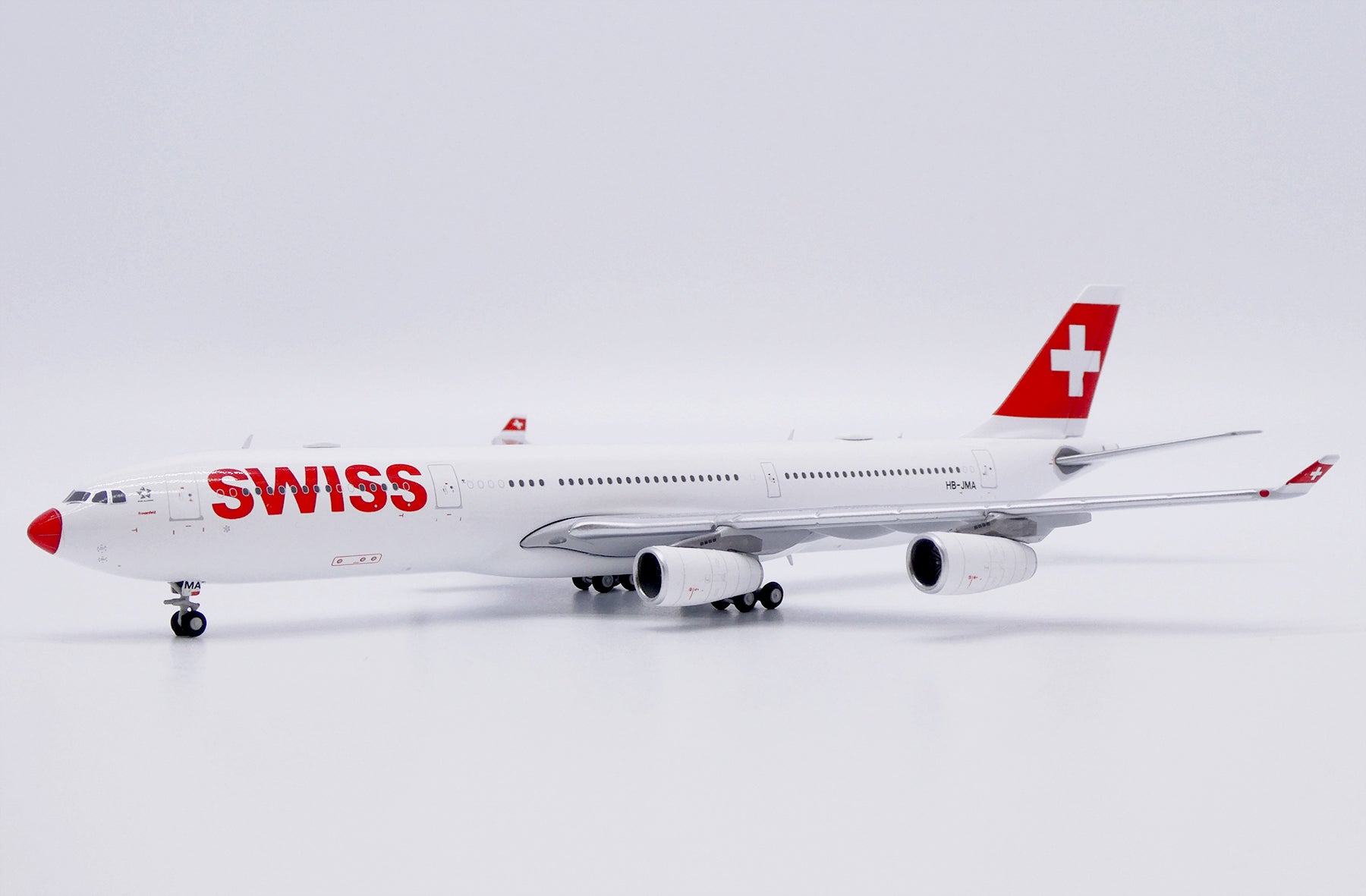 SWISS Airbus A340-300 HB-JMA 'LXmas 2023' (XX40203)