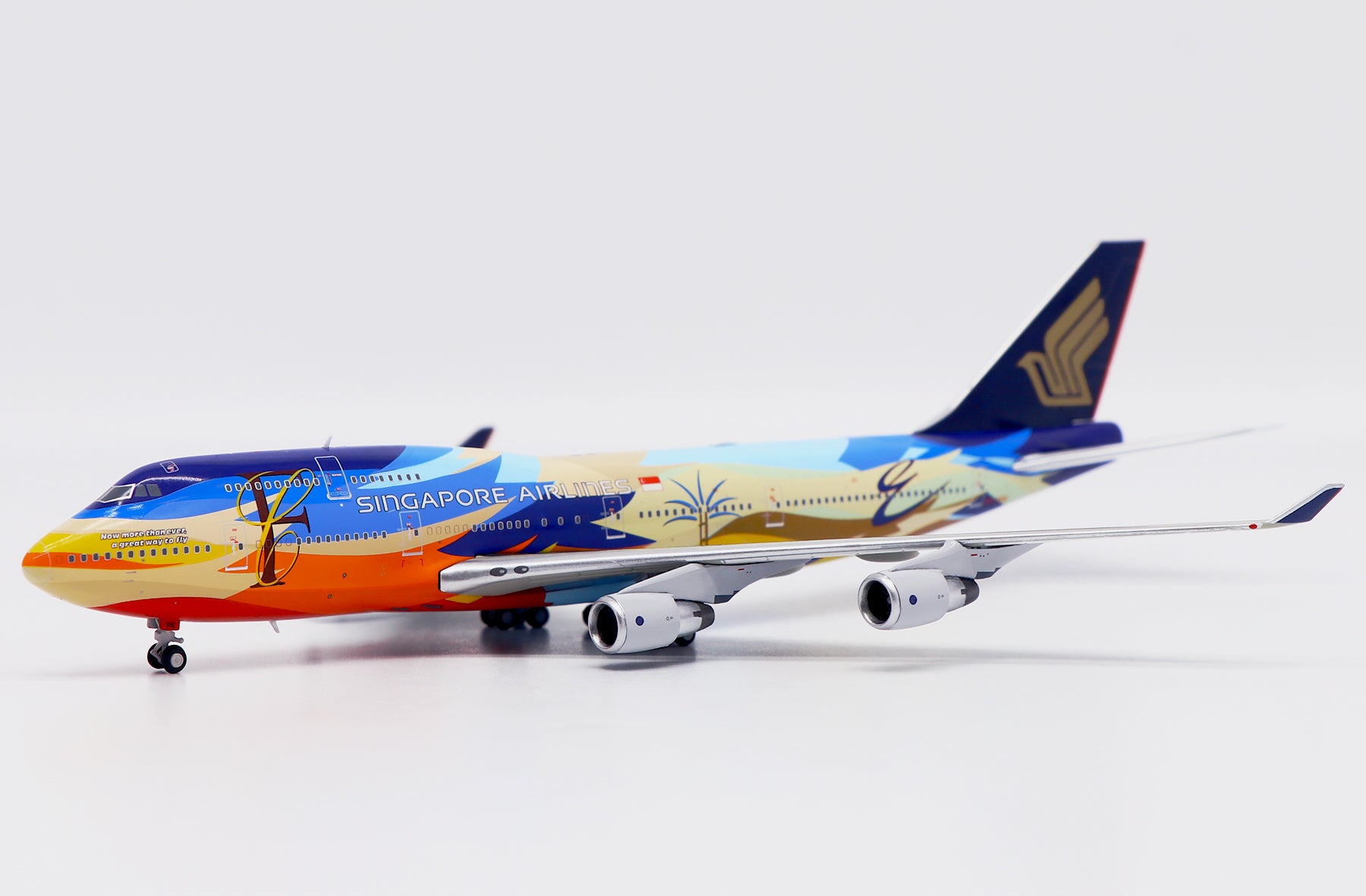 Singapore Airlines Boeing 747-400 9V-SPK 'Tropical' (XX40213)