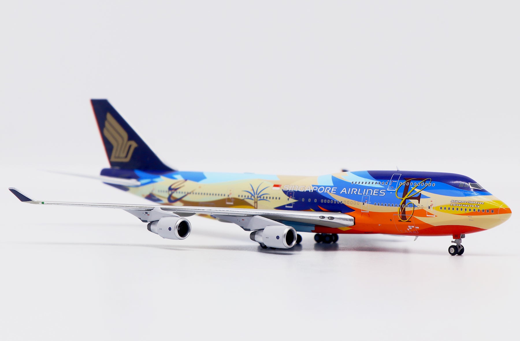 Singapore Airlines Boeing 747-400 9V-SPK 'Tropical' (XX40213)