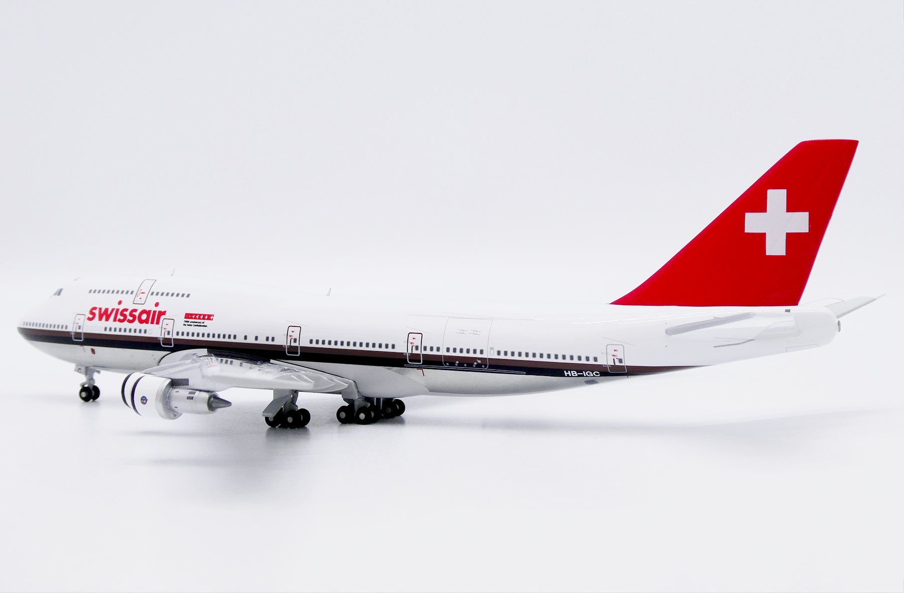 Swissair Boeing 747-300 HB-IGC '700 Jahre Eidgenossenschaft' (XX40283)