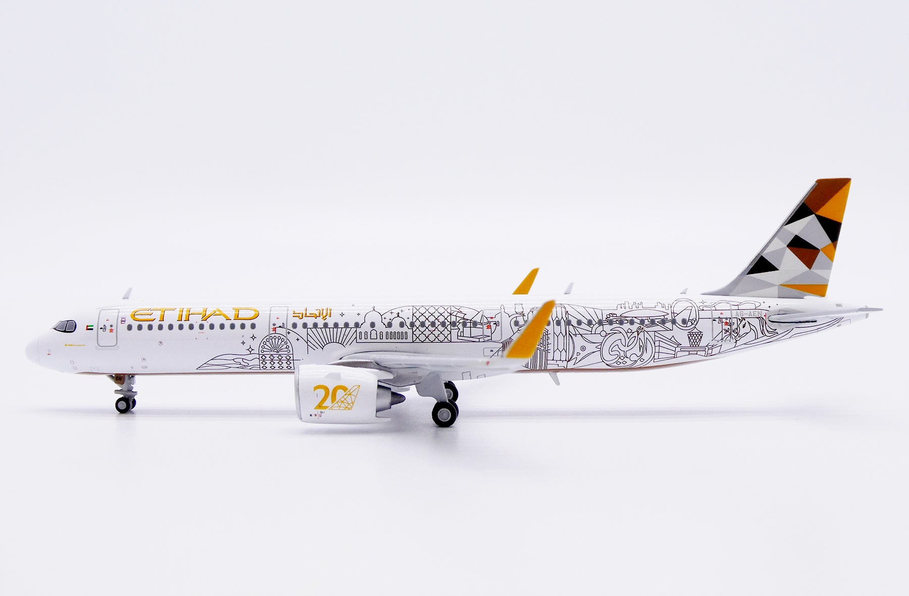 Etihad Airways Airbus A321neo A6-AEN '20 Years' (XX40287)