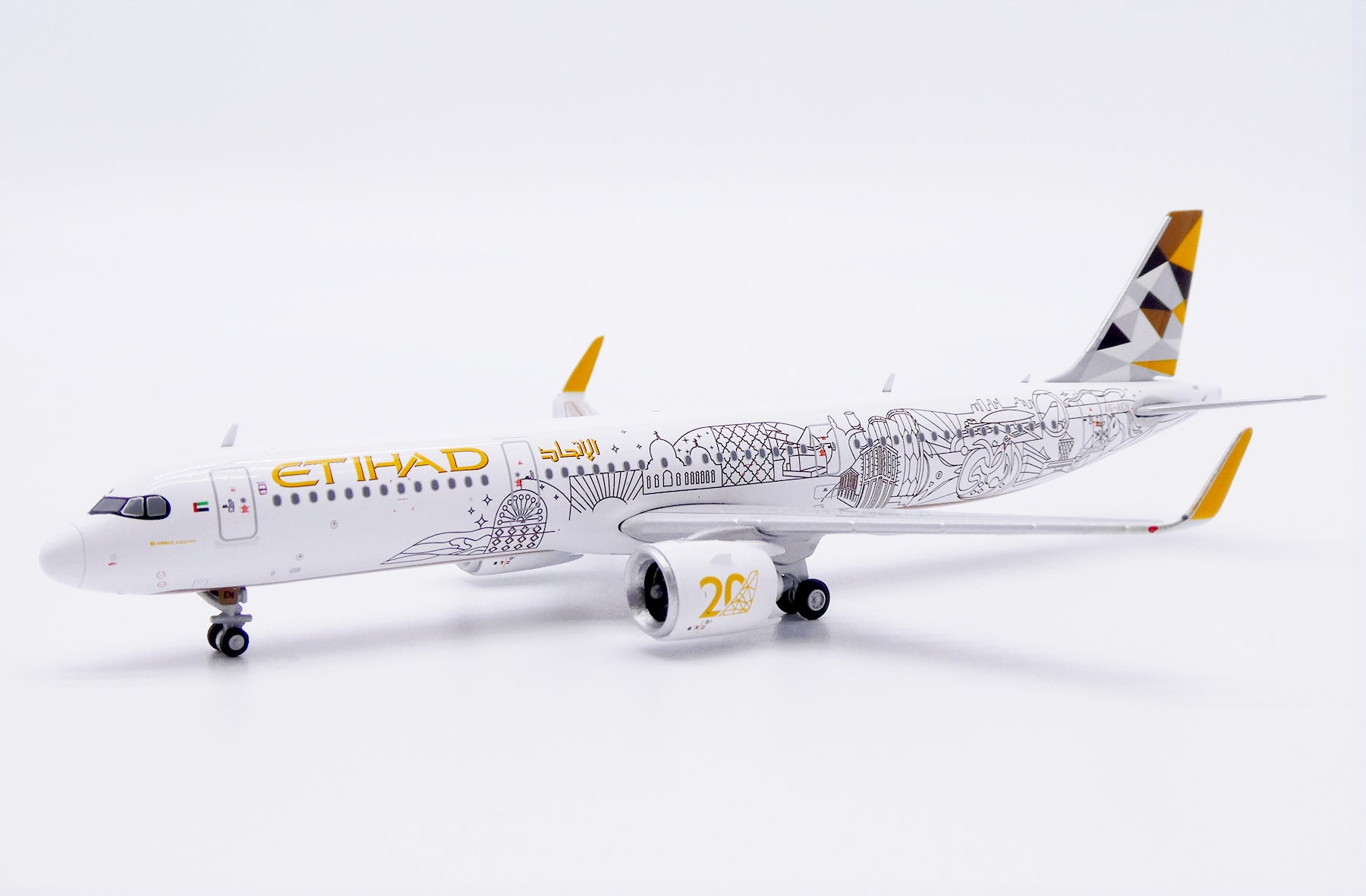 Etihad Airways Airbus A321neo A6-AEN '20 Years' (XX40287)