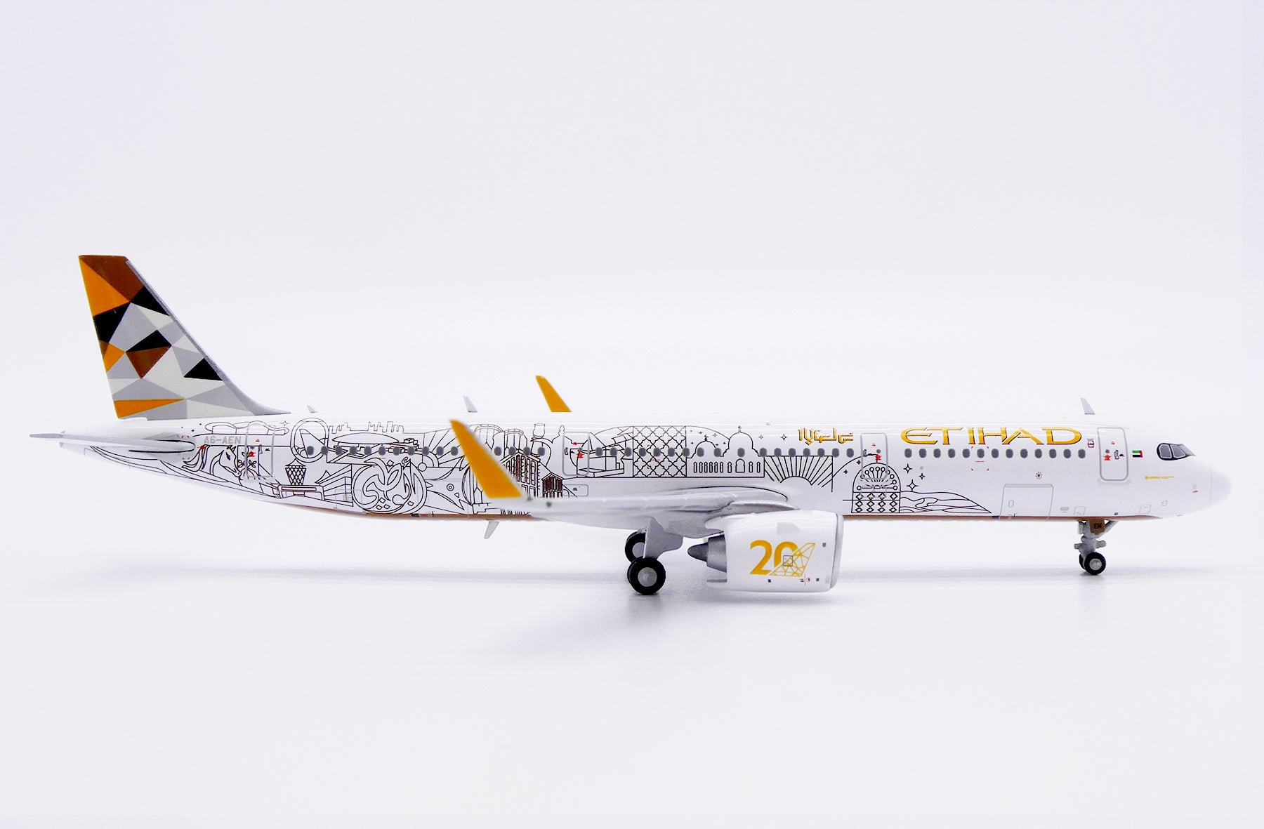 Etihad Airways Airbus A321neo A6-AEN '20 Years' (XX40287)
