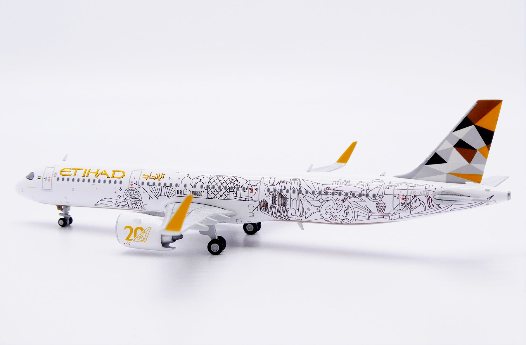 Etihad Airways Airbus A321neo A6-AEN '20 Years' (XX40287)