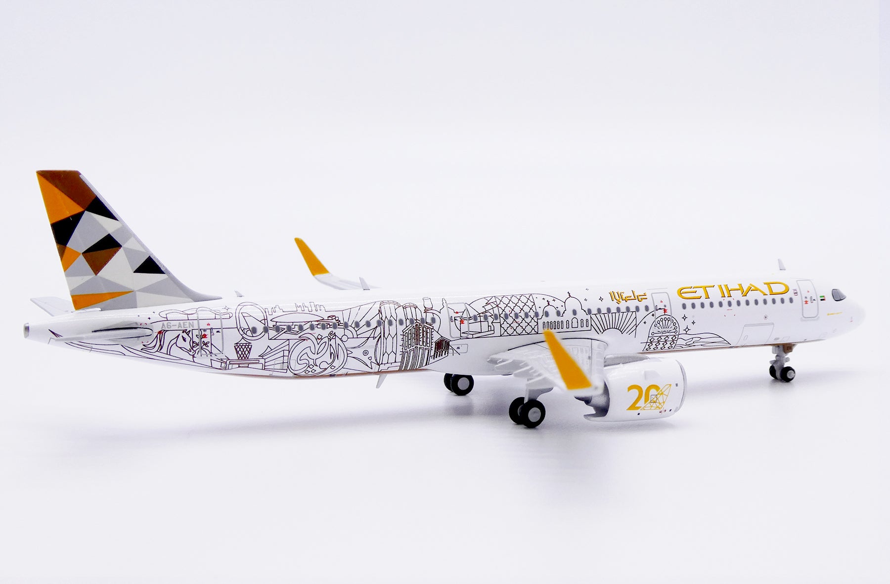 Etihad Airways Airbus A321neo A6-AEN '20 Years' (XX40287)