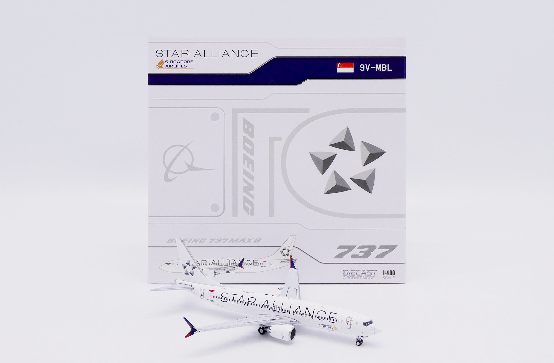 Singapore Airlines Boeing 737 MAX 8 9V-MBL 'Star Alliance' (XX40351)