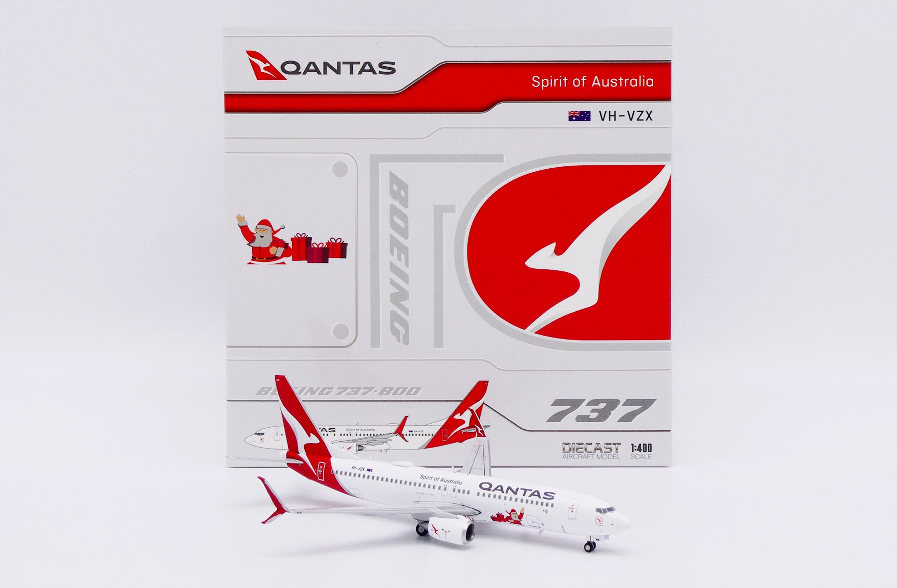 QANTAS Airways Boeing 737-800 VH-VZX 'Santa' (XX40614)