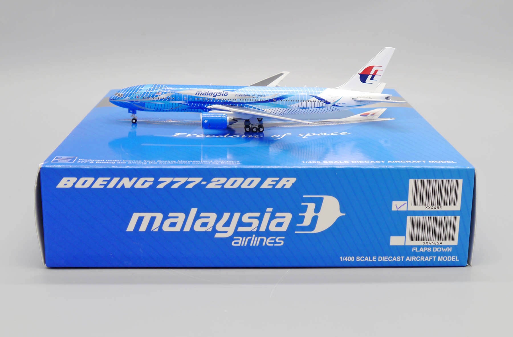 Malaysia Airlines Boeing 777-200ER 9M-MRD 'Freedom of space' (XX4485)